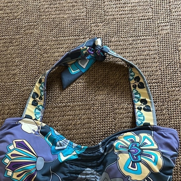 Perry Ellis 2 Piece Halter Tankini Bathing Suit Swim Suit NWT size M - Picture 4 of 8